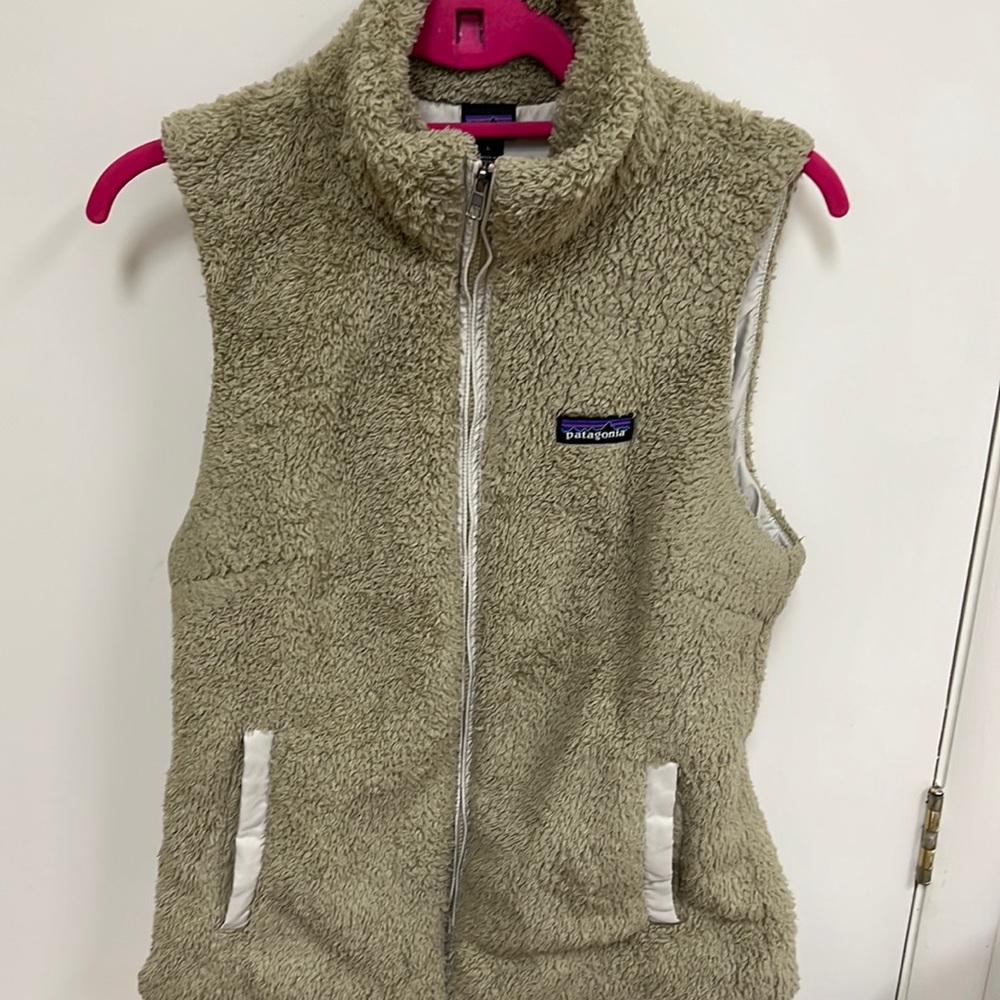 Patagonia Los Gatos furry vest L